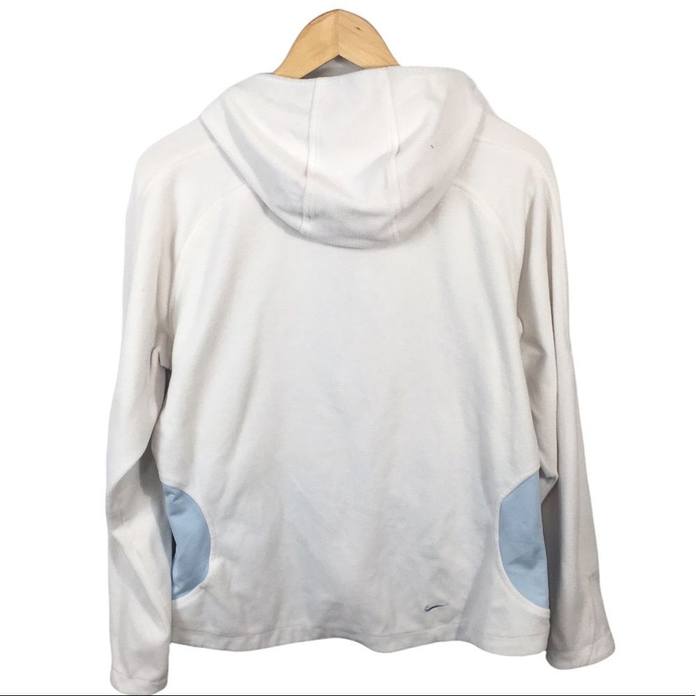 C6 Women’s NIKE Therma Fit Athletic Full Zip Hoodie Fleece Jacket L - Picture 4 of 5